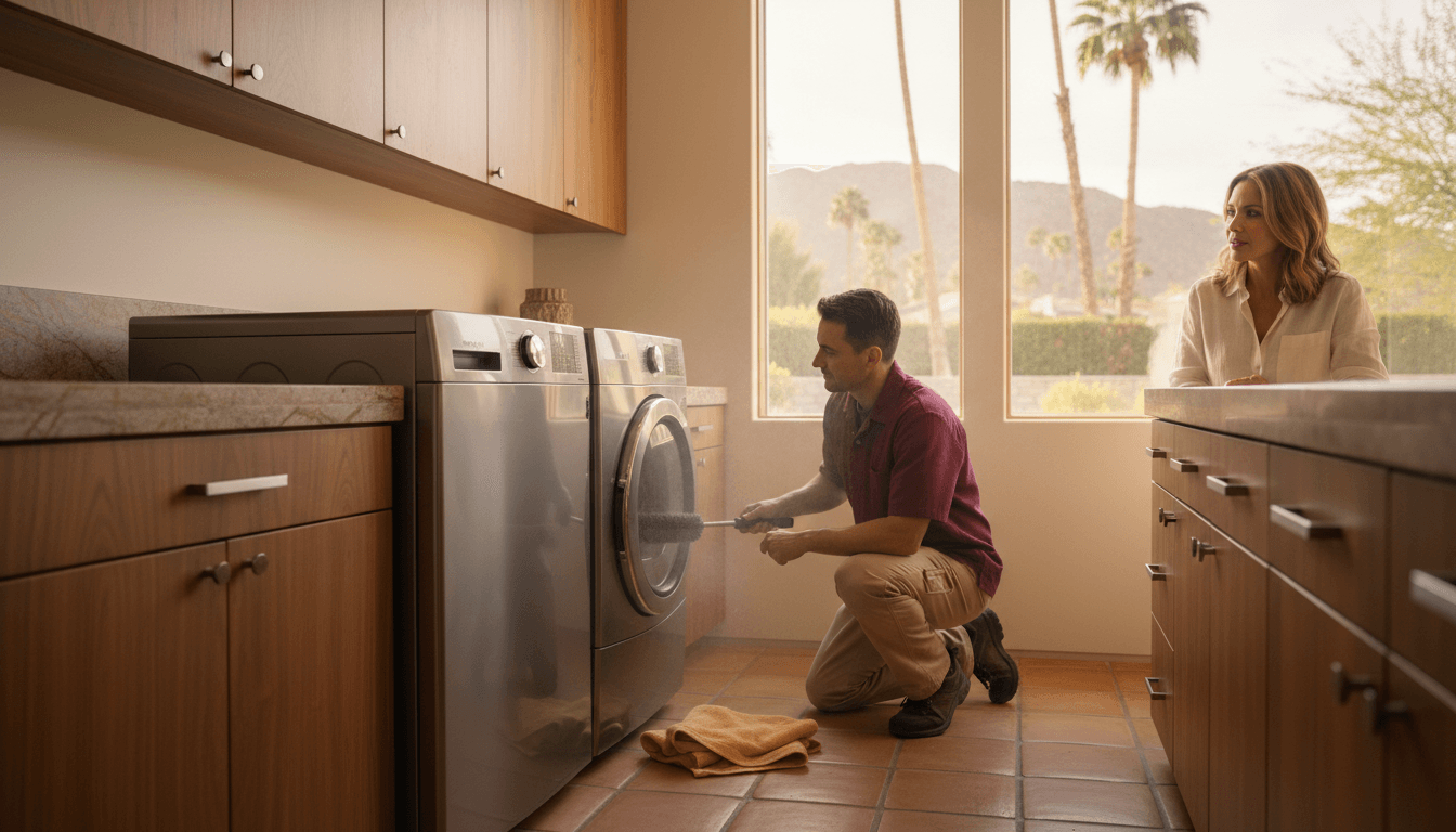 Dryer Vent Cleaning Cost in Palm Springs: What’s Included