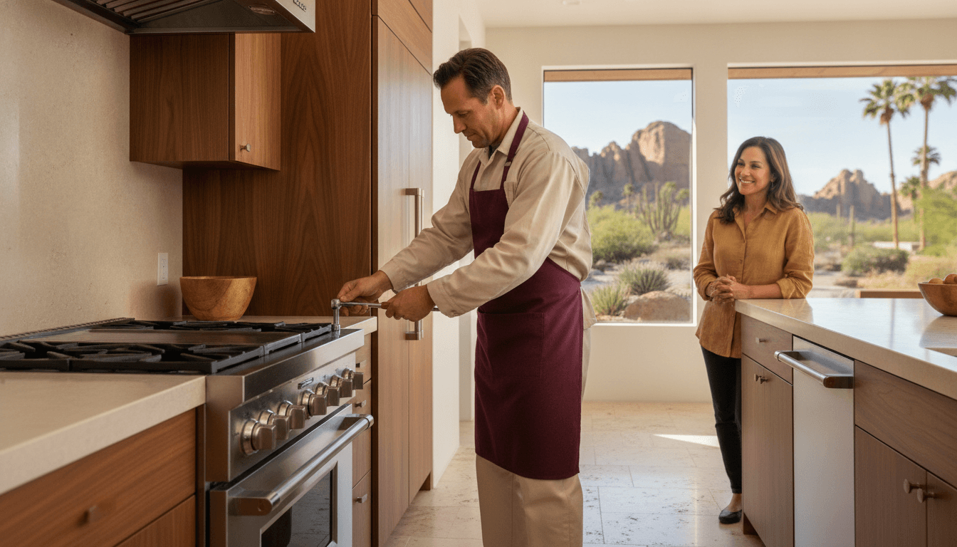 Premium Built-In Appliance Installation: Why Precision Matters in the Coachella Valley